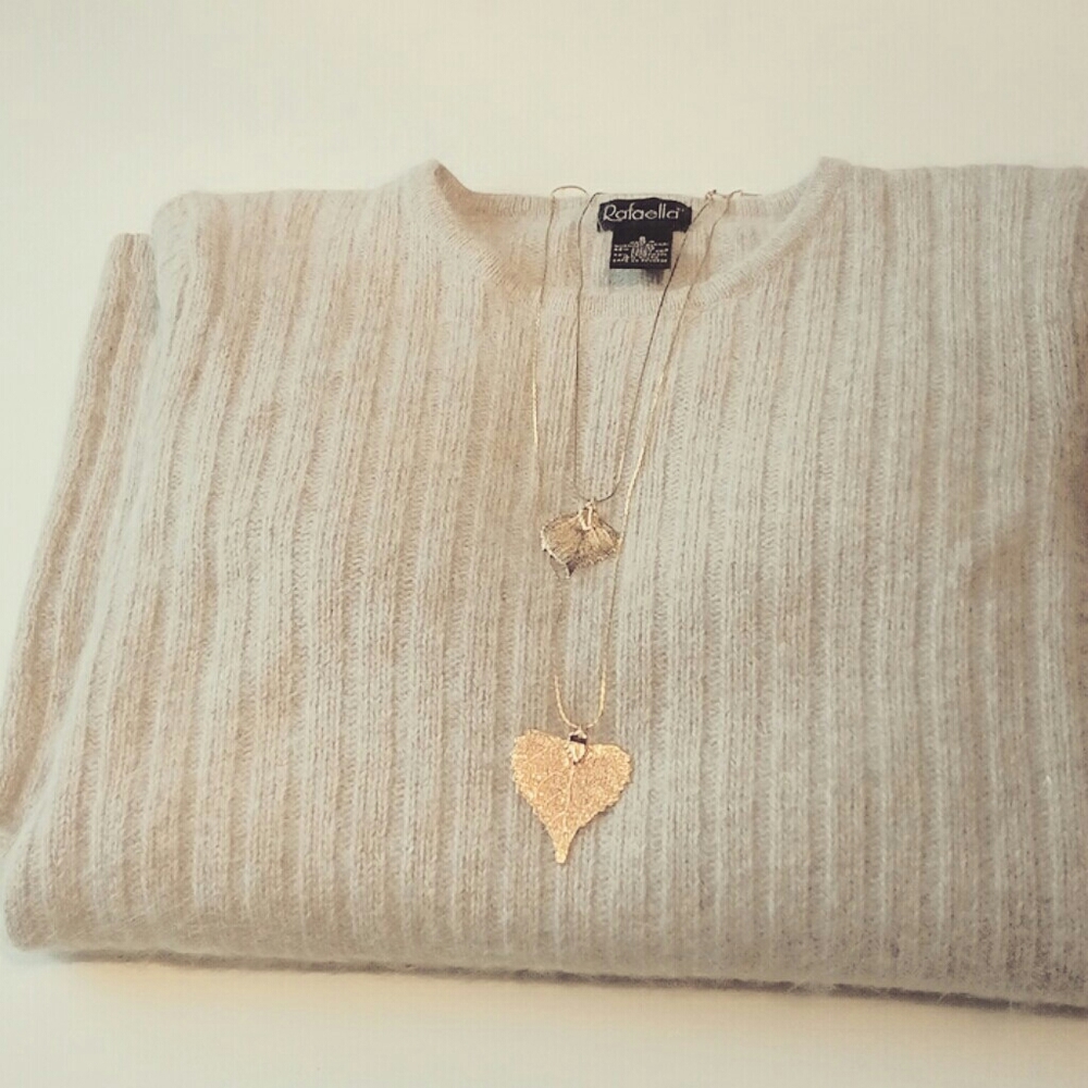 Angora sweater